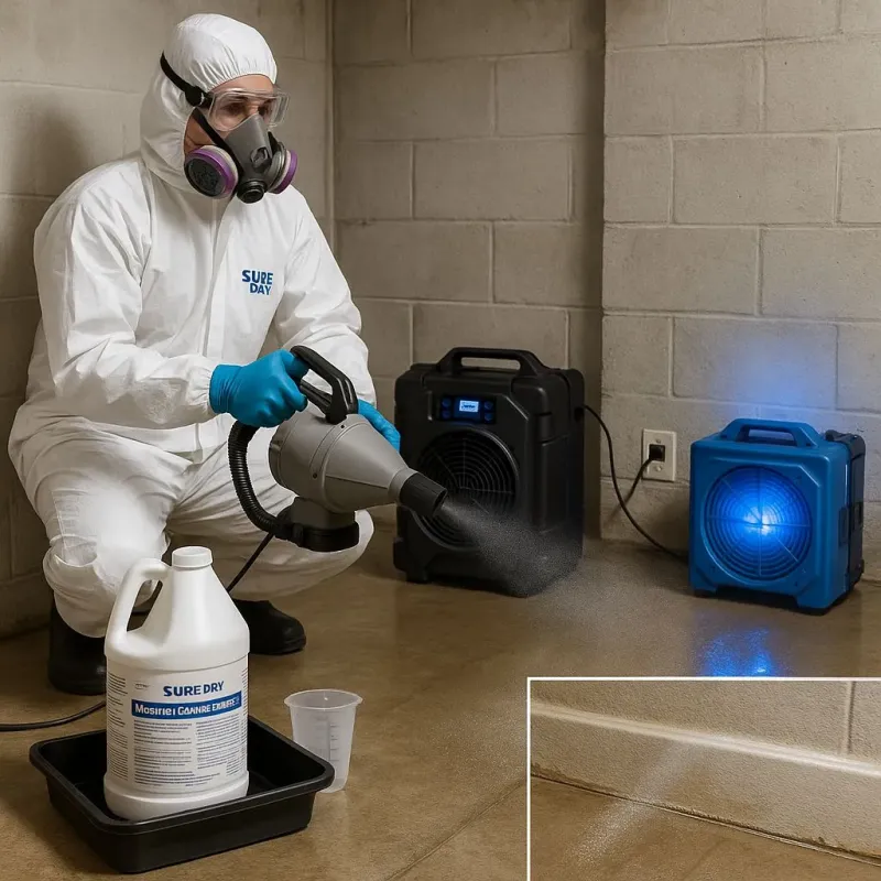 Sanitization and Odor Removal process in Piedmont, SC